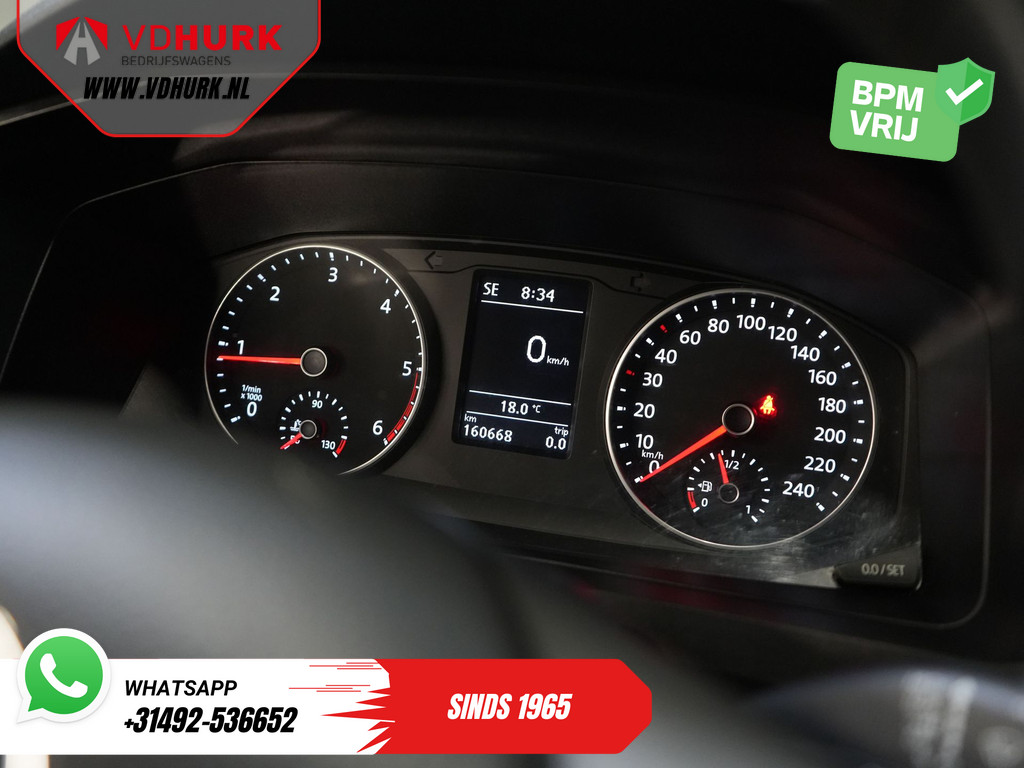 Volkswagen Transporter Bestelbus 2.0 TDI L2 DC Dubbel Cabine BPM VRIJ! NL Auto/ Imperiaal/ Carplay/ 18