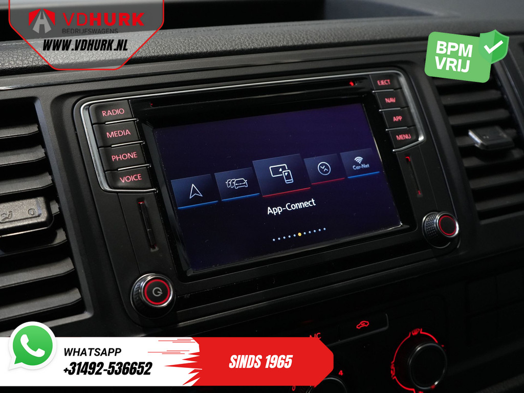Volkswagen Transporter Bestelbus 2.0 TDI L2 DC Dubbel Cabine BPM VRIJ! NL Auto/ Imperiaal/ Carplay/ 18