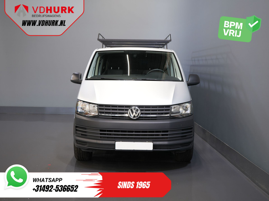 Volkswagen Transporter Bestelbus 2.0 TDI L2 DC Dubbel Cabine BPM VRIJ! NL Auto/ Imperiaal/ Carplay/ 18