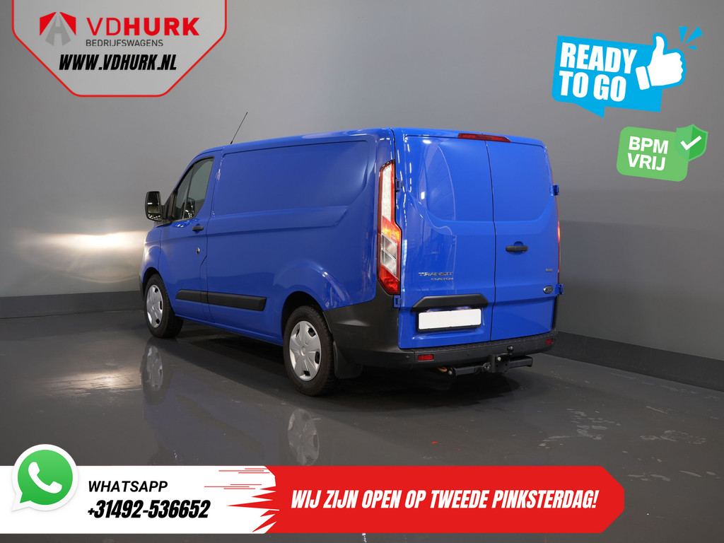 Ford Transit Custom Bestelbus 2.0 TDCI 130 pk Aut. BPM VRIJ! Ready2Go! BOTT Inrichting L+R/ Riem V.V/ Omvormer/ Gev.Stoel/ Stoelverw./ Cruise/ PDC/ Trekhaak/  1