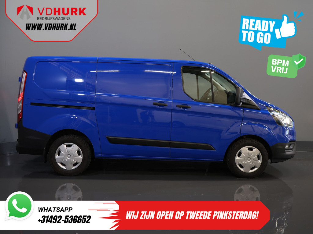 Ford Transit Custom Bestelbus 2.0 TDCI 130 pk Aut. BPM VRIJ! Ready2Go! BOTT Inrichting L+R/ Riem V.V/ Omvormer/ Gev.Stoel/ Stoelverw./ Cruise/ PDC/ Trekhaak/  10