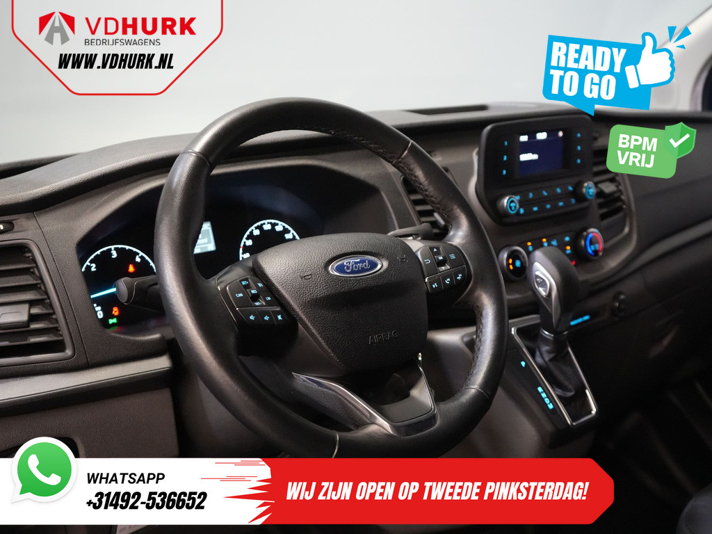 Ford Transit Custom Bestelbus 2.0 TDCI 130 pk Aut. BPM VRIJ! Ready2Go! BOTT Inrichting L+R/ Riem V.V/ Omvormer/ Gev.Stoel/ Stoelverw./ Cruise/ PDC/ Trekhaak/  13