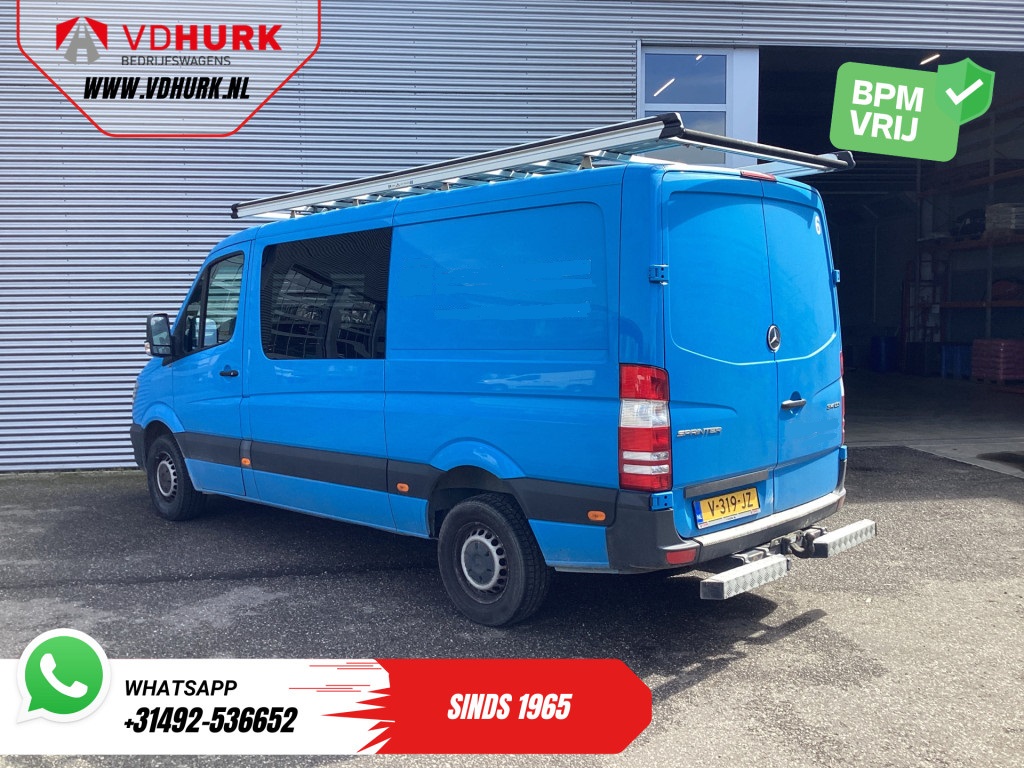 Mercedes-Benz Sprinter Bestelbus 314 2.2 CDI Aut. E6 L2 DC Dubbel Cabine EXPORT ONLY 3.5t Trekverm./ Inrichting/ Imperiaal/ Airco/ Navi 1