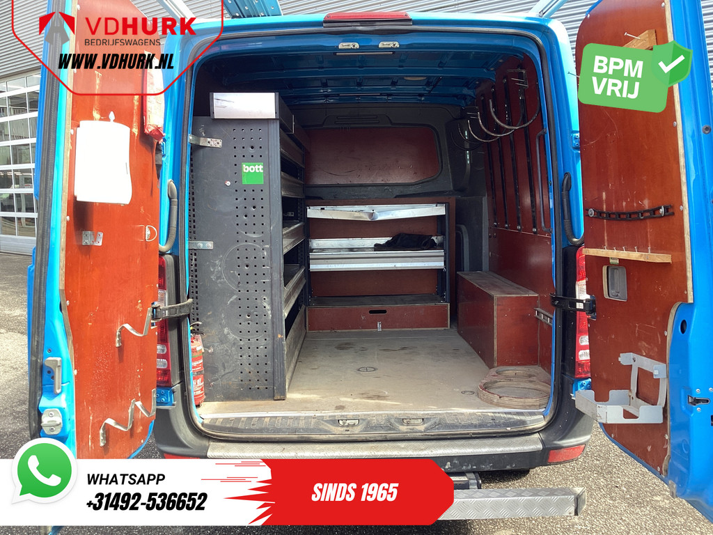 Mercedes-Benz Sprinter Bestelbus 314 2.2 CDI Aut. E6 L2 DC Dubbel Cabine EXPORT ONLY 3.5t Trekverm./ Inrichting/ Imperiaal/ Airco/ Navi 4