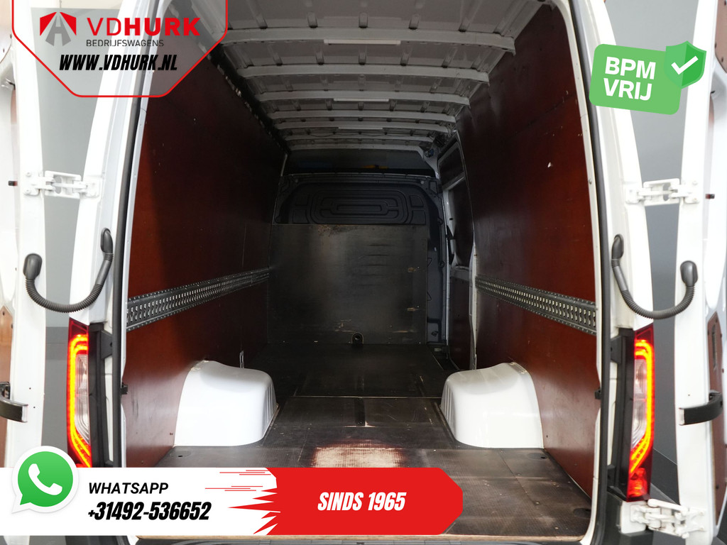 Mercedes-Benz Sprinter Bestelbus 519 3.0 CDI V6 Aut. L3H2 BPM VRIJ! LED/ Dubbel lucht/ 270Gr. Deuren/ Alarm III/ Navi/ Carplay/ Camera/ PDC/ Cruise/ Trekhaak/ Ai 14