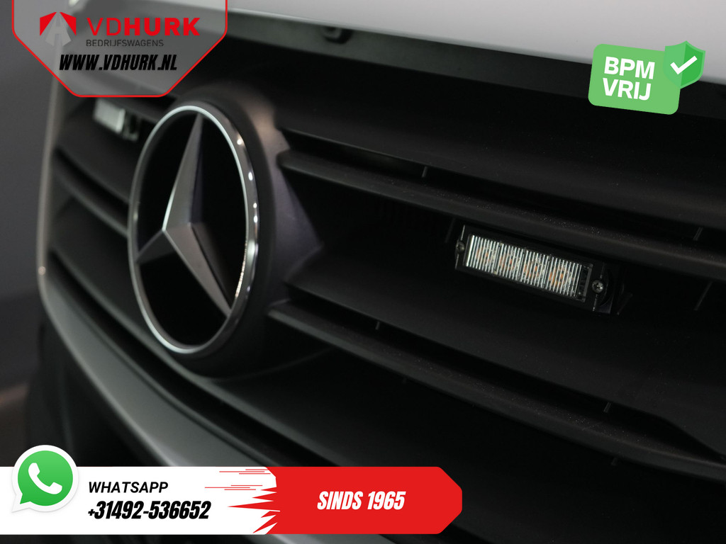 Mercedes-Benz Sprinter Bestelbus 519 3.0 CDI V6 Aut. L3H2 BPM VRIJ! LED/ Dubbel lucht/ 270Gr. Deuren/ Alarm III/ Navi/ Carplay/ Camera/ PDC/ Cruise/ Trekhaak/ Ai 18