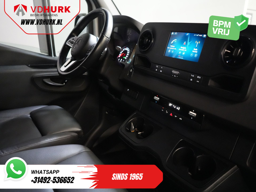 Mercedes-Benz Sprinter Bestelbus 519 3.0 CDI V6 Aut. L3H2 BPM VRIJ! LED/ Dubbel lucht/ 270Gr. Deuren/ Alarm III/ Navi/ Carplay/ Camera/ PDC/ Cruise/ Trekhaak/ Ai 2