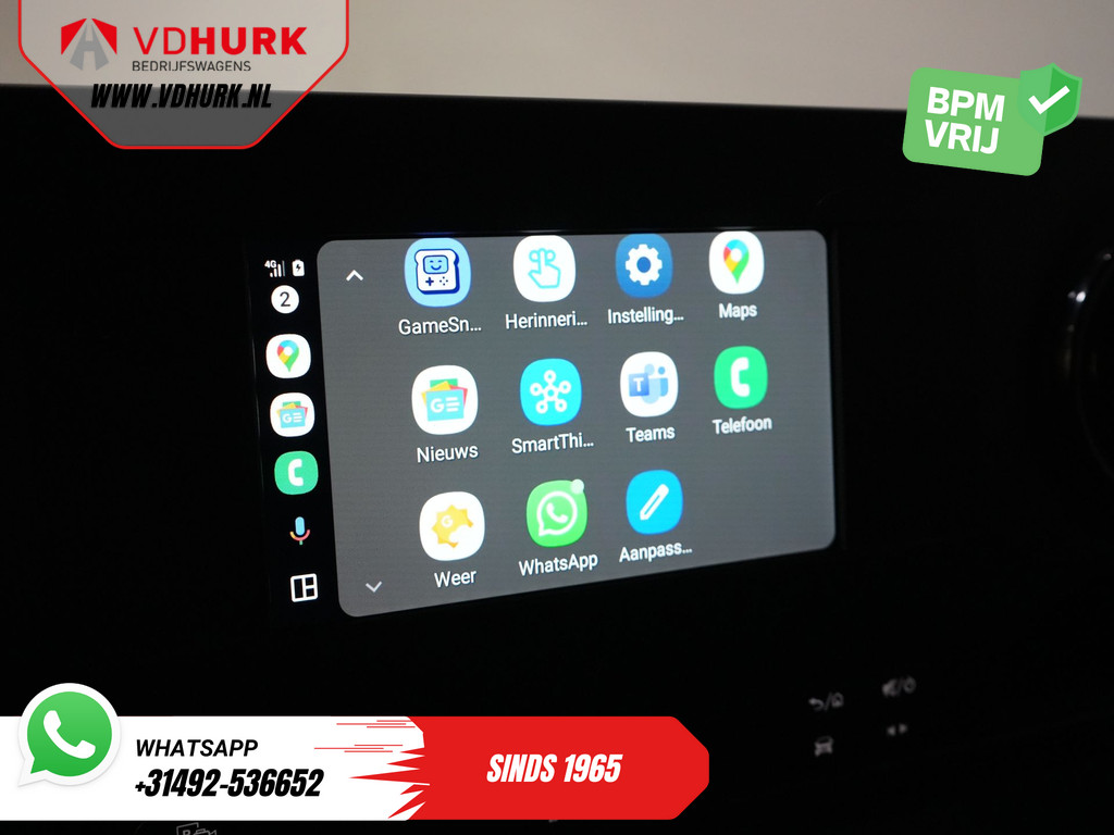 Mercedes-Benz Sprinter Bestelbus 519 3.0 CDI V6 Aut. L3H2 BPM VRIJ! LED/ Dubbel lucht/ 270Gr. Deuren/ Alarm III/ Navi/ Carplay/ Camera/ PDC/ Cruise/ Trekhaak/ Ai 24