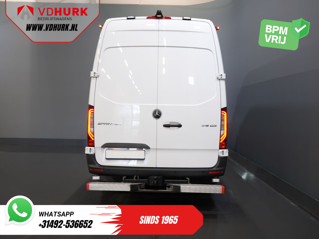Mercedes-Benz Sprinter Bestelbus 519 3.0 CDI V6 Aut. L3H2 BPM VRIJ! LED/ Dubbel lucht/ 270Gr. Deuren/ Alarm III/ Navi/ Carplay/ Camera/ PDC/ Cruise/ Trekhaak/ Ai 5