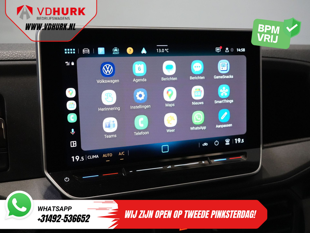 Volkswagen Crafter Bestelbus 35 2.0 TDI 140 pk Aut. L3H2 Facelift 2x Schuifdeur/ LED/ Virtual Cockpit/ Gev.Stoel/ 270Gr.Deuren/ Carplay/ Navi/ Trekhaak/ Came 23