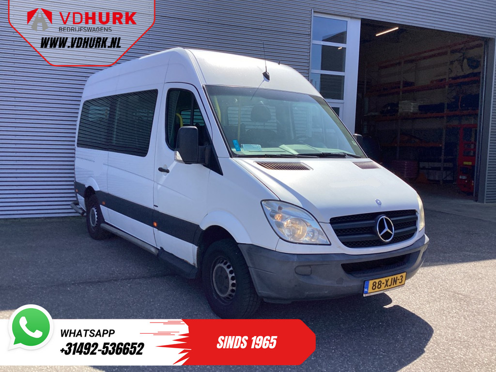 Mercedes-Benz Sprinter Rolstoelvervoer 313 2.2 CDI L2H2 € 10.164 Incl. BTW BPM VRIJ! Combi/ 9 Persoons/ Kombi/ 9P/ Airco/ Rolstoellift 0