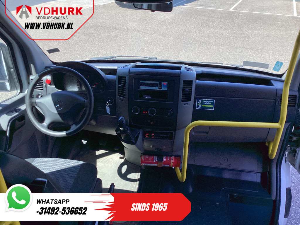 Mercedes-Benz Sprinter Rolstoelvervoer 313 2.2 CDI L2H2 € 10.164 Incl. BTW BPM VRIJ! Combi/ 9 Persoons/ Kombi/ 9P/ Airco/ Rolstoellift 2