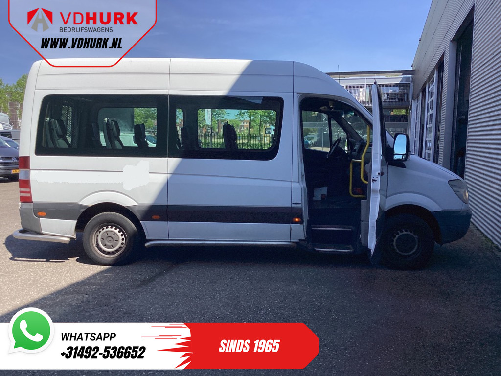 Mercedes-Benz Sprinter Rolstoelvervoer 313 2.2 CDI L2H2 € 10.164 Incl. BTW BPM VRIJ! Combi/ 9 Persoons/ Kombi/ 9P/ Airco/ Rolstoellift 5