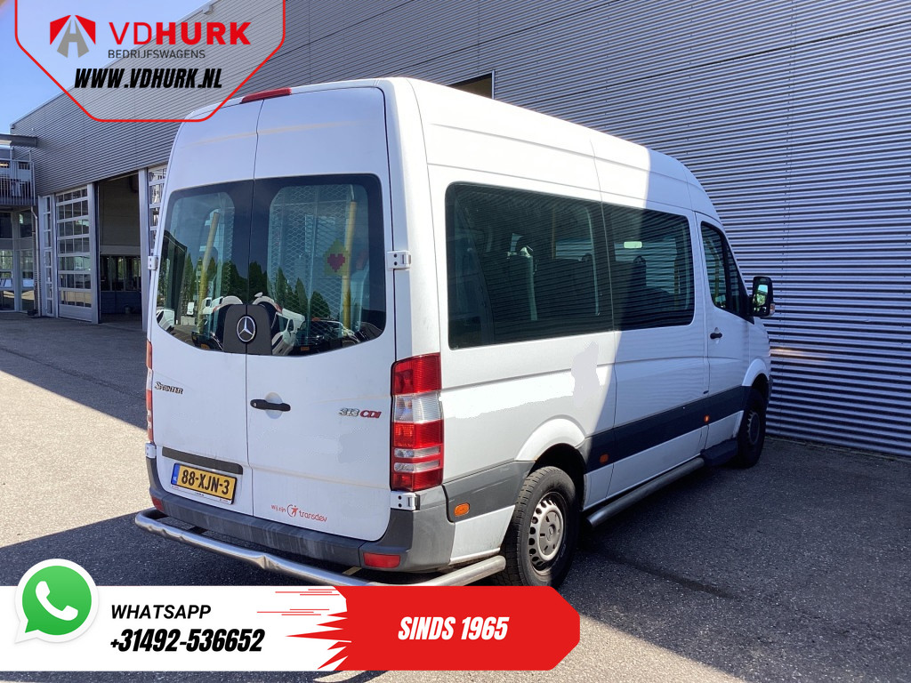 Mercedes-Benz Sprinter Rolstoelvervoer 313 2.2 CDI L2H2 € 10.164 Incl. BTW BPM VRIJ! Combi/ 9 Persoons/ Kombi/ 9P/ Airco/ Rolstoellift 8