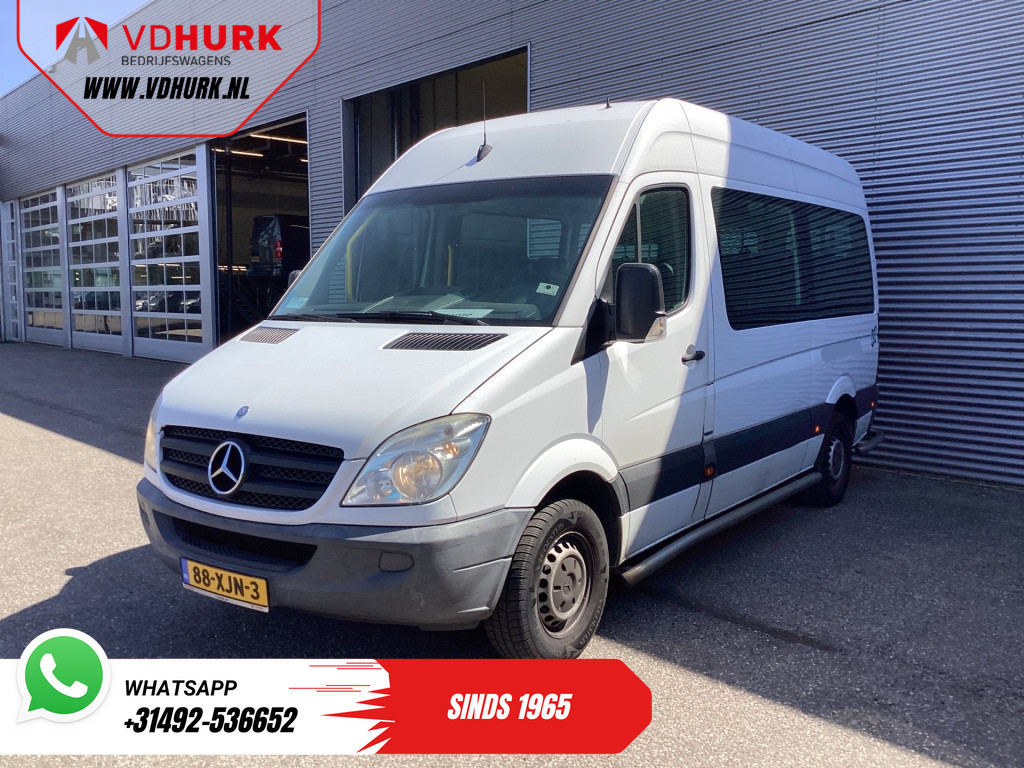 Mercedes-Benz Sprinter Rolstoelvervoer 313 2.2 CDI L2H2 € 10.164 Incl. BTW BPM VRIJ! Combi/ 9 Persoons/ Kombi/ 9P/ Airco/ Rolstoellift 9