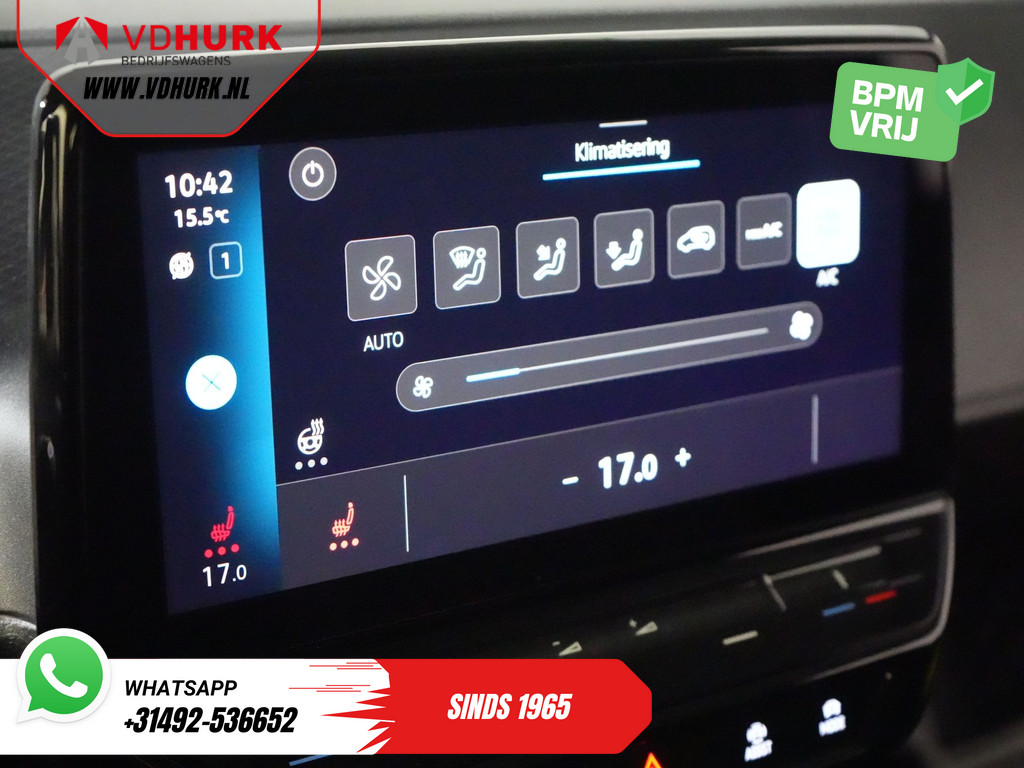 Volkswagen ID. Buzz Bestelbus Cargo 77 kWh 360km WLTP/ Adapt. Cruise/ Elek. Trekhaak/ Stoelverw./ Stuurverw./ Carplay/ Camera/ PDC/ LMV 24