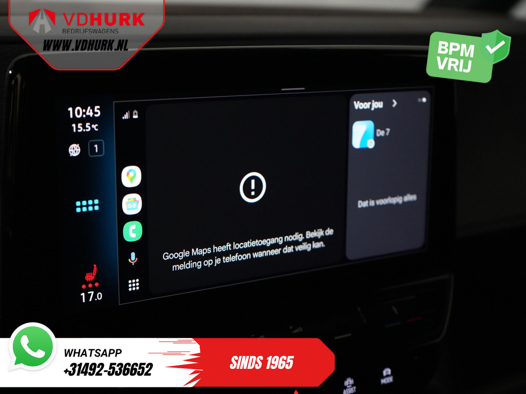 Volkswagen ID. Buzz Bestelbus Cargo 77 kWh 360km WLTP/ Adapt. Cruise/ Elek. Trekhaak/ Stoelverw./ Stuurverw./ Carplay/ Camera/ PDC/ LMV 27