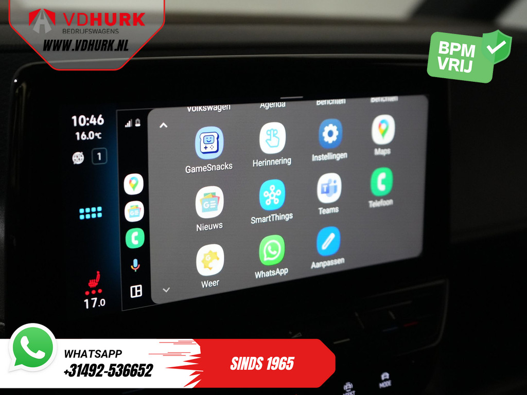 Volkswagen ID. Buzz Bestelbus Cargo 77 kWh 360km WLTP/ Adapt. Cruise/ Elek. Trekhaak/ Stoelverw./ Stuurverw./ Carplay/ Camera/ PDC/ LMV 28