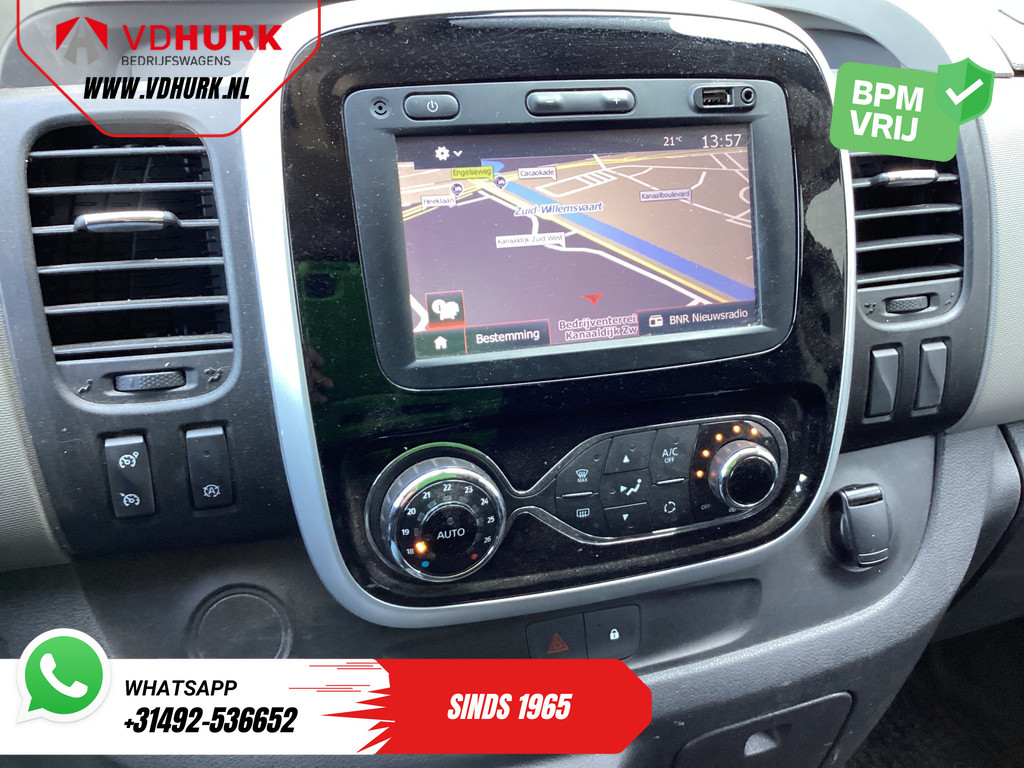 Renault Trafic Bestelbus 1.6 dCi 125 pk L2 BPM VRIJ! Climate/ Camera/ Cruise/ Trekhaak/ Navi/ PDC/ LMV 10