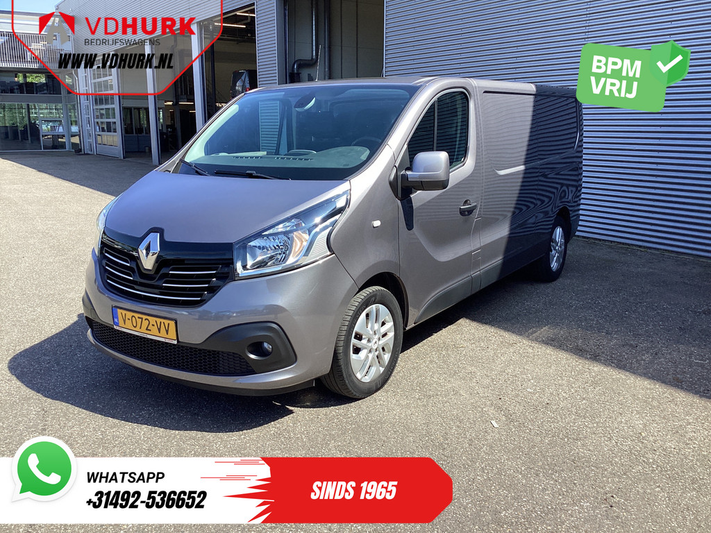 Renault Trafic Bestelbus 1.6 dCi 125 pk L2 BPM VRIJ! Climate/ Camera/ Cruise/ Trekhaak/ Navi/ PDC/ LMV 7