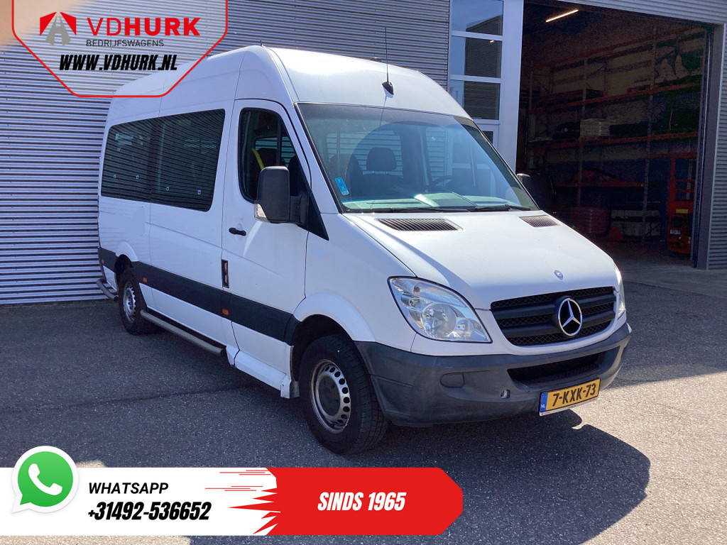 Mercedes-Benz Sprinter Personenvervoer 313 2.2 CDI Aut. L2H2 € 10.648 Incl. BTW BPM VRIJ! EXPORT ONLY Combi/ 9 Persoons/ Kombi/ 9P/ Airco/ Rolstoellift 0
