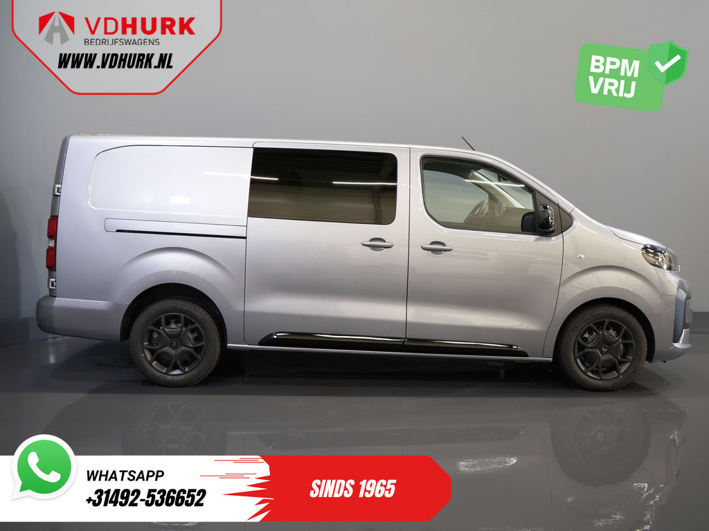 Citroën Jumpy Bestelbus 2.0 HDI 180 pk Aut. L3 DC Dubbel Cabine BPM VRIJ! 6 Pers./ 2x Schuifdeur/ Carplay/ Navi/ Camera/ Cruise/ Airco 10
