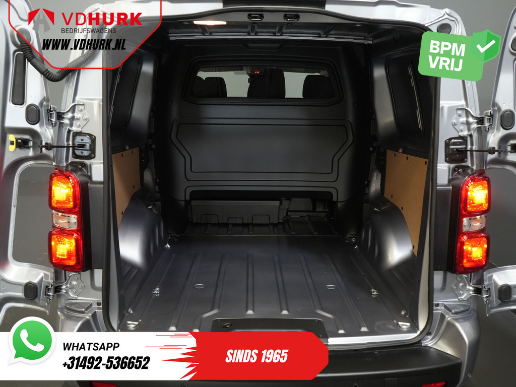 Citroën Jumpy Bestelbus 2.0 HDI 180 pk Aut. L3 DC Dubbel Cabine BPM VRIJ! 6 Pers./ 2x Schuifdeur/ Carplay/ Navi/ Camera/ Cruise/ Airco 14