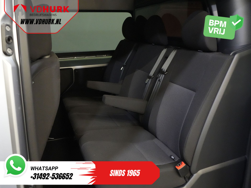 Citroën Jumpy Bestelbus 2.0 HDI 180 pk Aut. L3 DC Dubbel Cabine BPM VRIJ! 6 Pers./ 2x Schuifdeur/ Carplay/ Navi/ Camera/ Cruise/ Airco 16