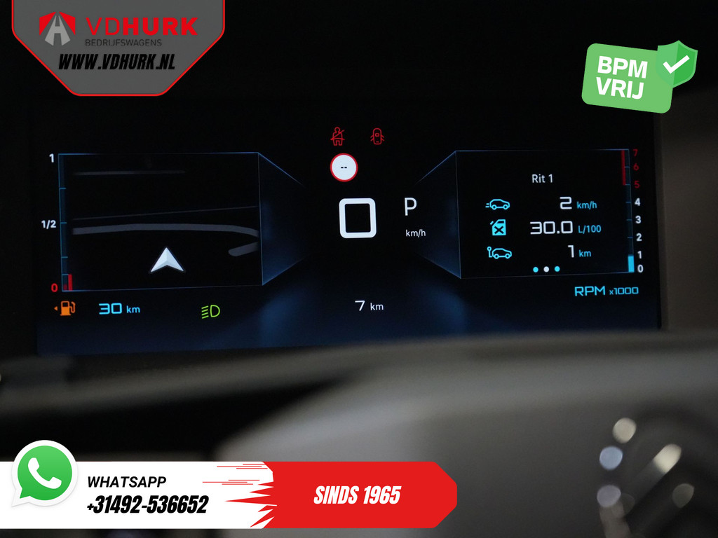 Citroën Jumpy Bestelbus 2.0 HDI 180 pk Aut. L3 DC Dubbel Cabine BPM VRIJ! 6 Pers./ 2x Schuifdeur/ Carplay/ Navi/ Camera/ Cruise/ Airco 18