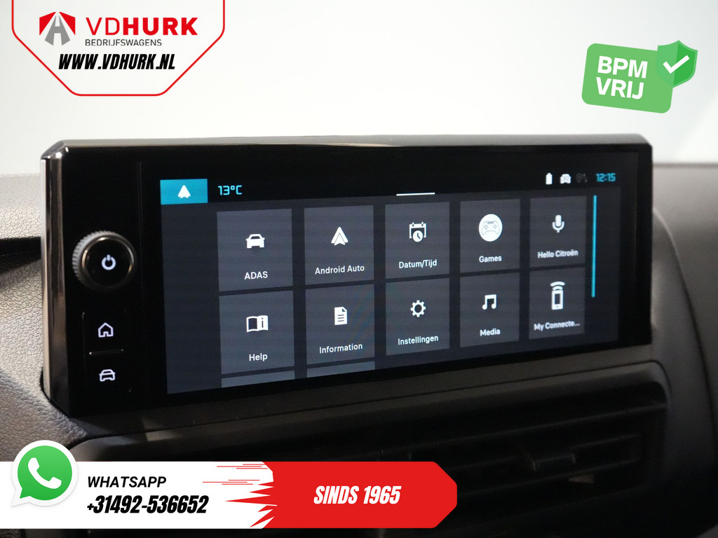 Citroën Jumpy Bestelbus 2.0 HDI 180 pk Aut. L3 DC Dubbel Cabine BPM VRIJ! 6 Pers./ 2x Schuifdeur/ Carplay/ Navi/ Camera/ Cruise/ Airco 23