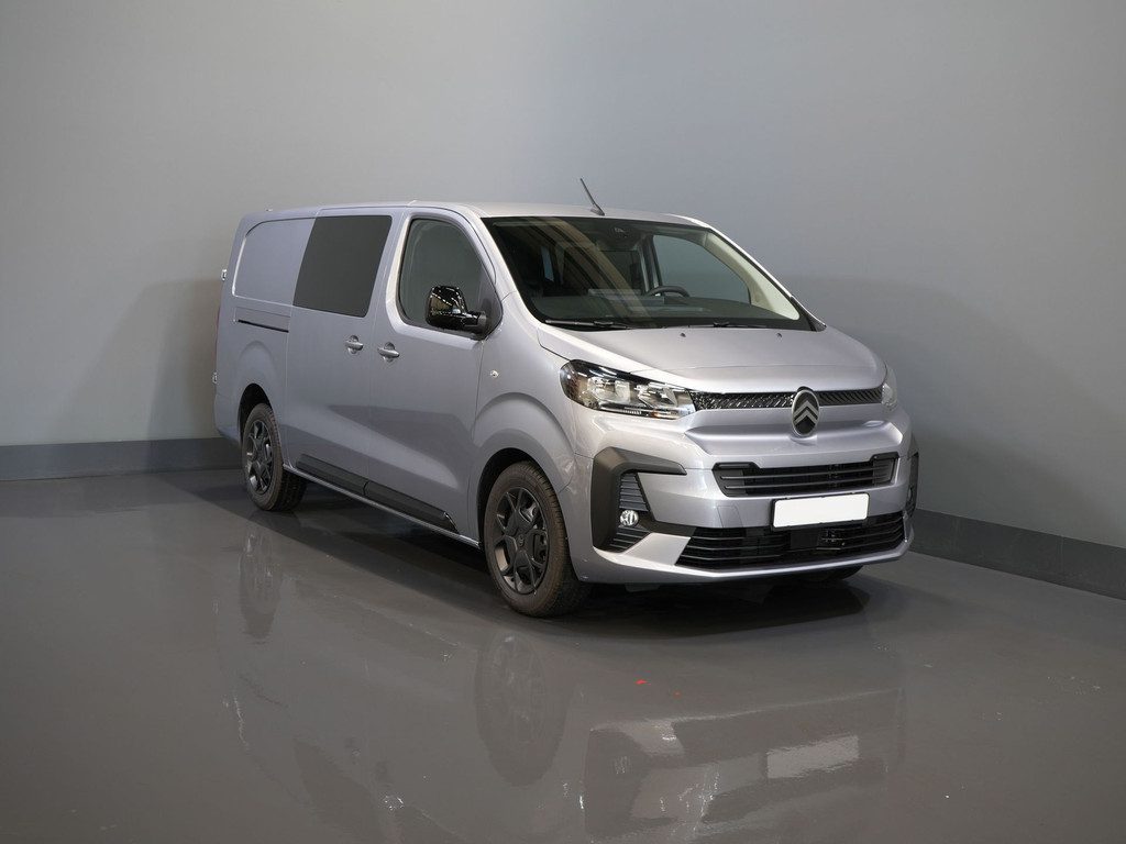 Citroën Jumpy Bestelbus 2.0 HDI 180 pk Aut. L3 DC Dubbel Cabine BPM VRIJ! 6 Pers./ 2x Schuifdeur/ Carplay/ Navi/ Camera/ Cruise/ Airco 29