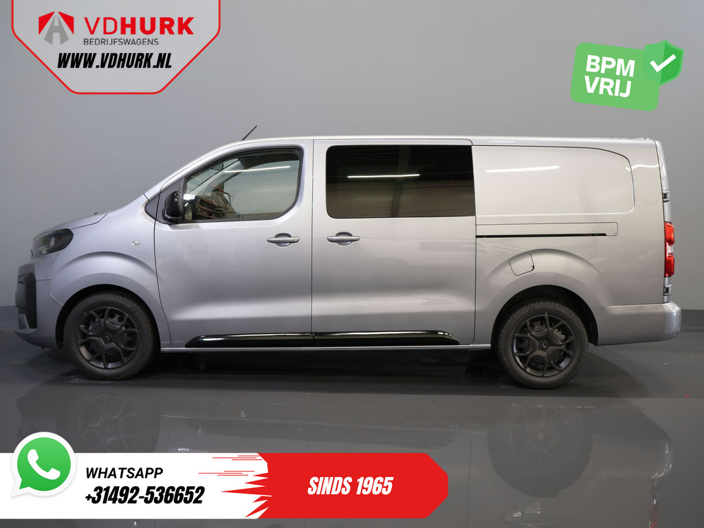 Citroën Jumpy Bestelbus 2.0 HDI 180 pk Aut. L3 DC Dubbel Cabine BPM VRIJ! 6 Pers./ 2x Schuifdeur/ Carplay/ Navi/ Camera/ Cruise/ Airco 9