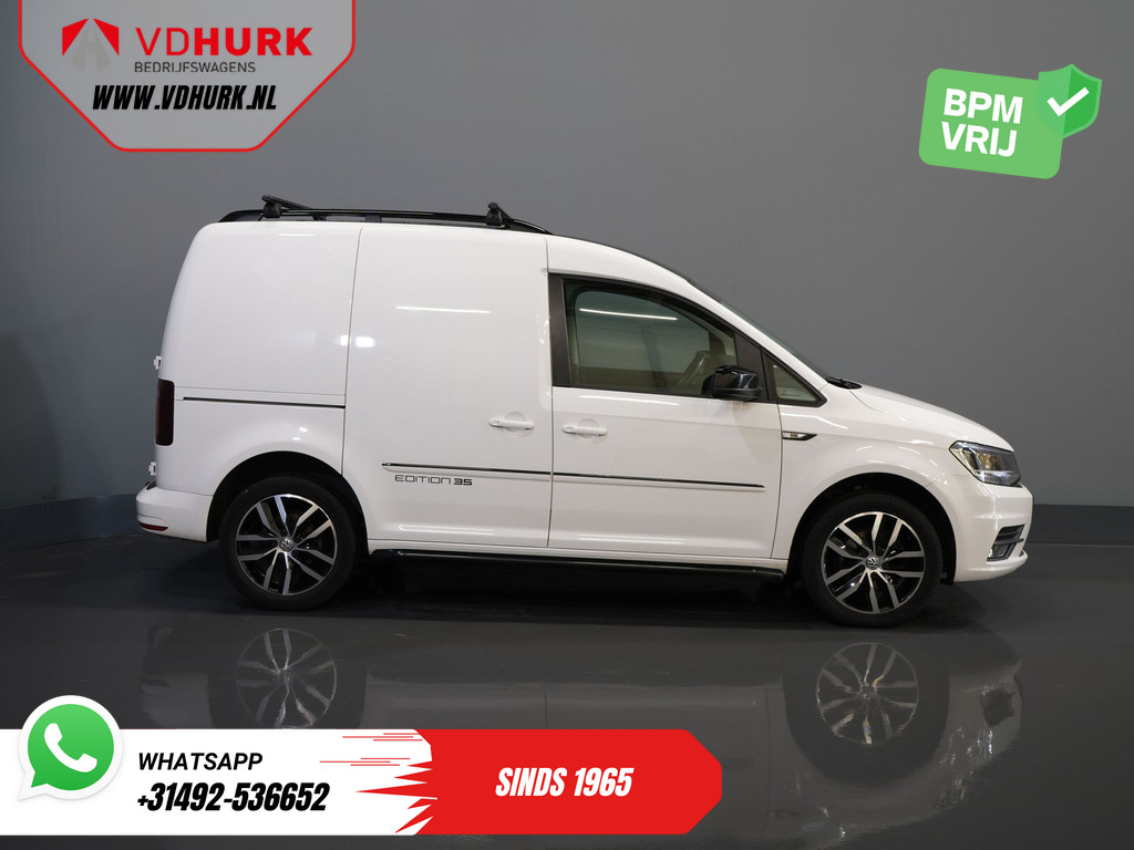 Volkswagen Caddy Bestelbus 2.0 TDI Edition 35 BPM VRIJ! Standkachel/ Stoelverw./ CarPlay/ PDC/ LMV/ Cruise/ Trekhaak/ Airco 10