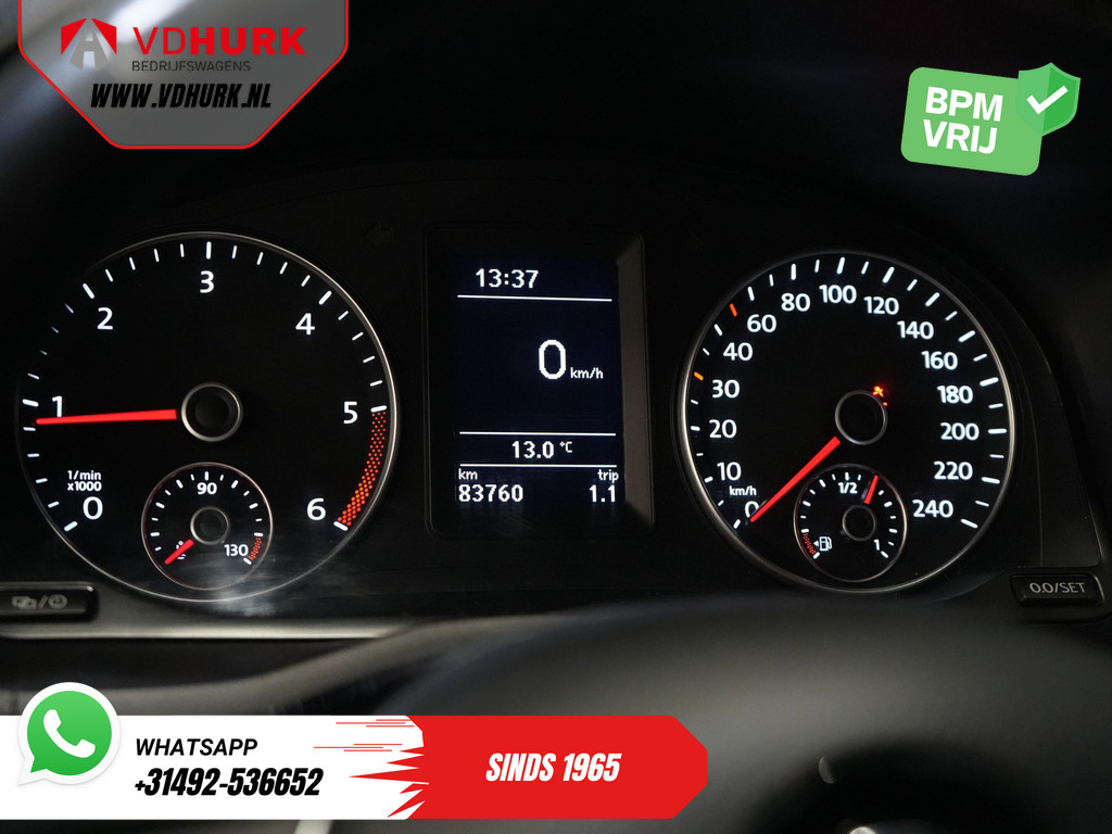 Volkswagen Caddy Bestelbus 2.0 TDI Edition 35 BPM VRIJ! Standkachel/ Stoelverw./ CarPlay/ PDC/ LMV/ Cruise/ Trekhaak/ Airco 19
