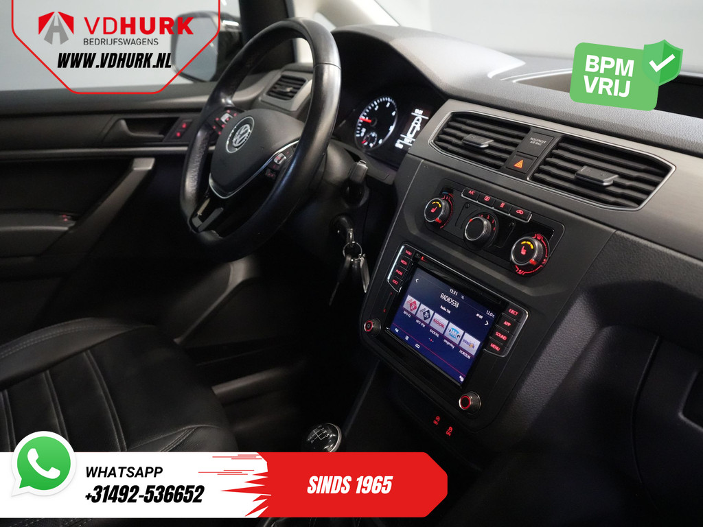 Volkswagen Caddy Bestelbus 2.0 TDI Edition 35 BPM VRIJ! Standkachel/ Stoelverw./ CarPlay/ PDC/ LMV/ Cruise/ Trekhaak/ Airco 2
