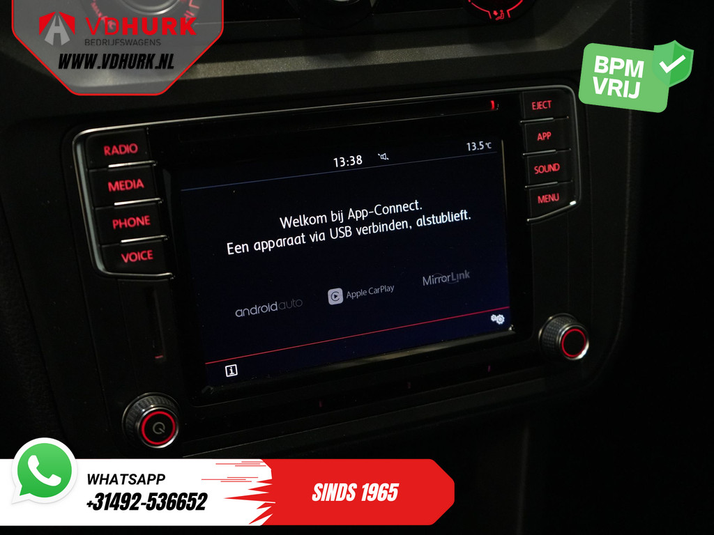 Volkswagen Caddy Bestelbus 2.0 TDI Edition 35 BPM VRIJ! Standkachel/ Stoelverw./ CarPlay/ PDC/ LMV/ Cruise/ Trekhaak/ Airco 22