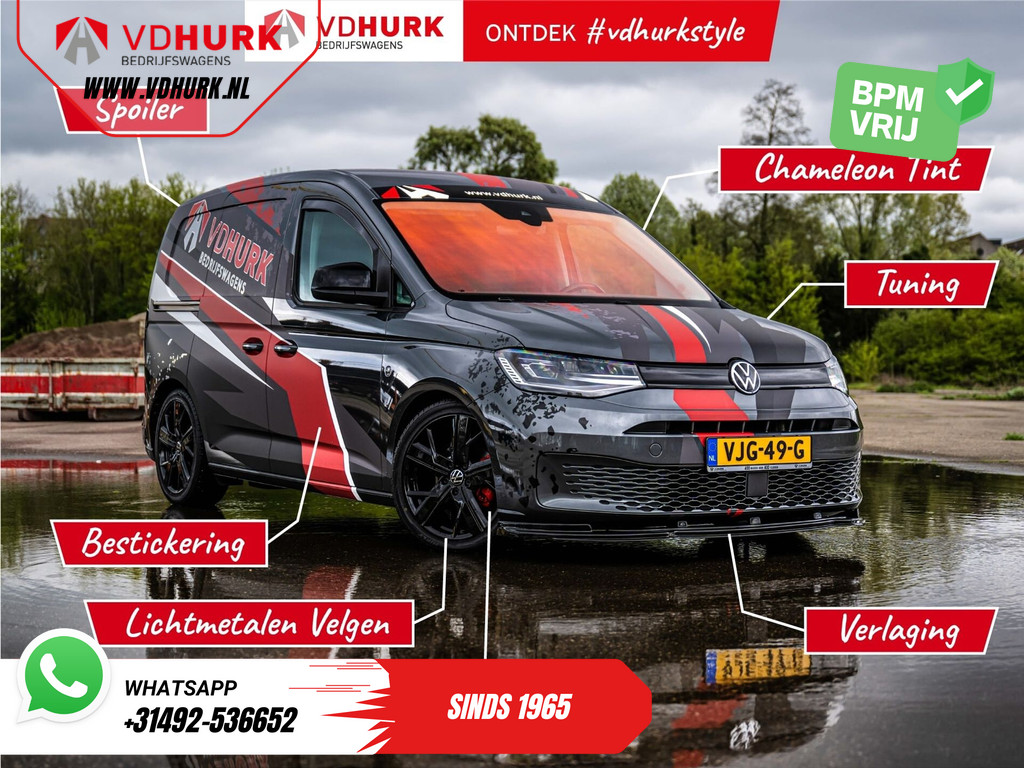 Volkswagen Caddy Bestelbus 2.0 TDI Edition 35 BPM VRIJ! Standkachel/ Stoelverw./ CarPlay/ PDC/ LMV/ Cruise/ Trekhaak/ Airco 3