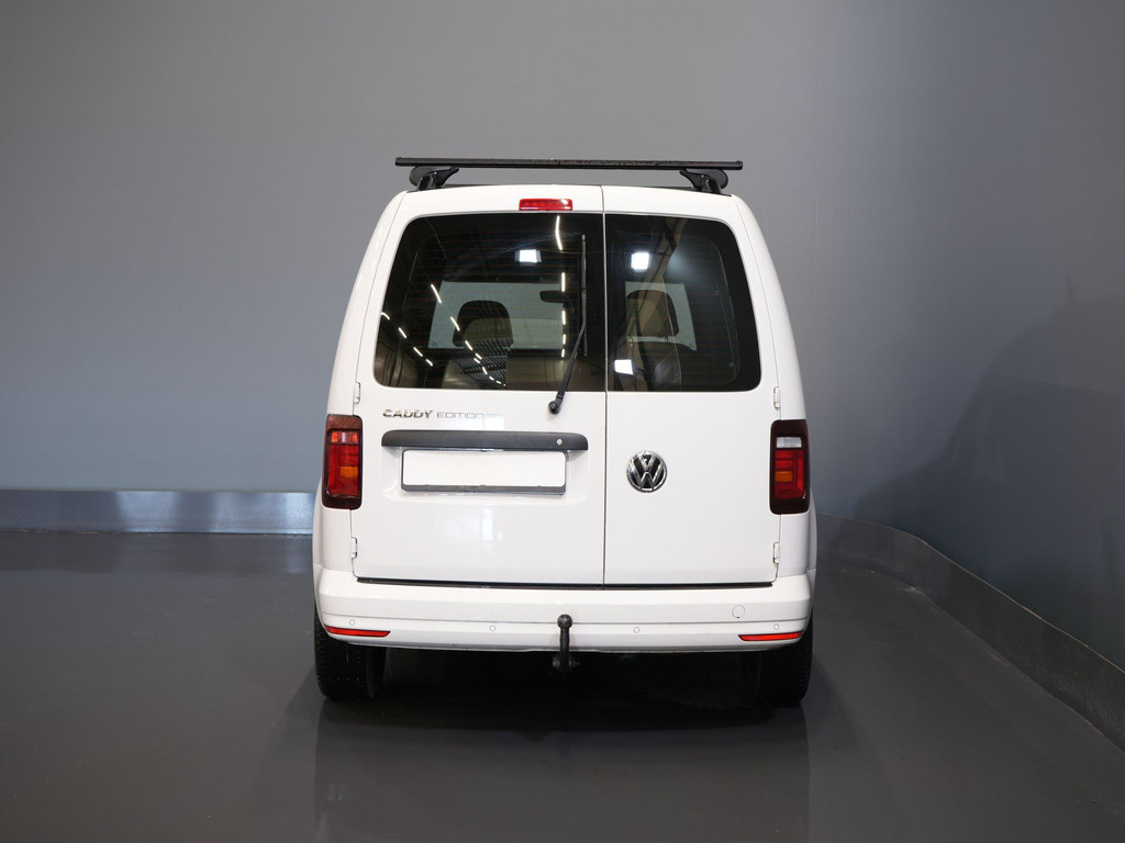 Volkswagen Caddy Bestelbus 2.0 TDI Edition 35 BPM VRIJ! Standkachel/ Stoelverw./ CarPlay/ PDC/ LMV/ Cruise/ Trekhaak/ Airco 32