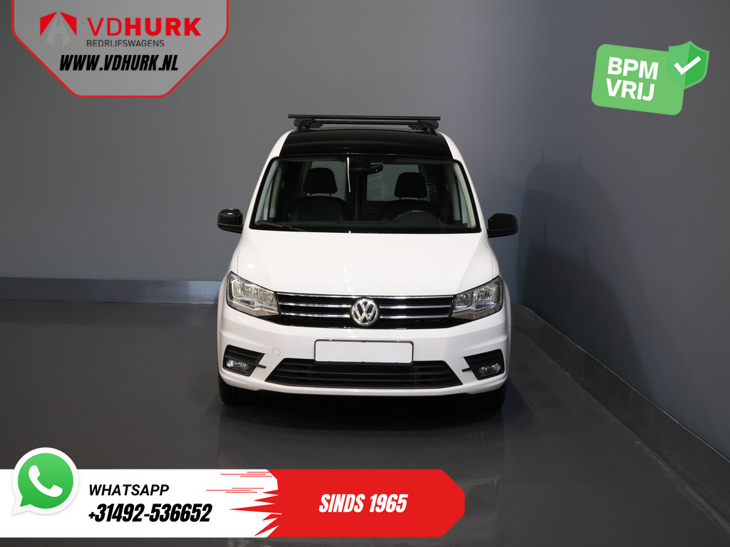 Volkswagen Caddy Bestelbus 2.0 TDI Edition 35 BPM VRIJ! Standkachel/ Stoelverw./ CarPlay/ PDC/ LMV/ Cruise/ Trekhaak/ Airco 6