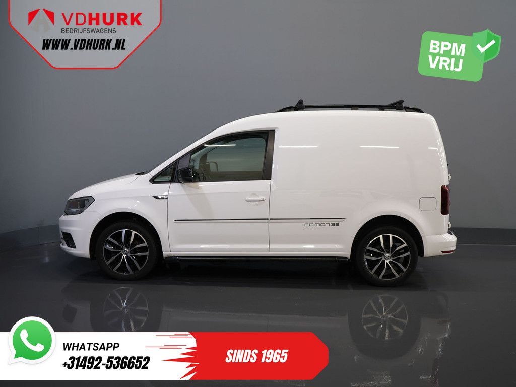 Volkswagen Caddy Bestelbus 2.0 TDI Edition 35 BPM VRIJ! Standkachel/ Stoelverw./ CarPlay/ PDC/ LMV/ Cruise/ Trekhaak/ Airco 9
