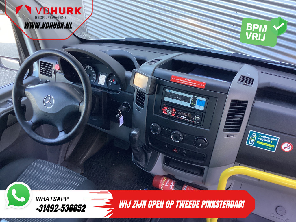 Mercedes-Benz Sprinter Personenvervoer 313 2.2 CDI Aut. L2H2 € 9.922 Incl. BTW BPM VRIJ! EXPORT ONLY Combi/ 9 Persoons/ Kombi/ 9P/ Airco/ Rolstoellift 2