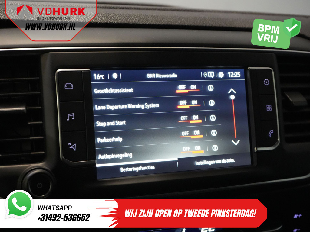 Opel Vivaro Bestelbus 2.0 CDTI 180 pk L2 Aut. BPM VRIJ! 2x Schuifdeur/ Xenon/ Climate/ LMV/ Standkachel/ Carplay/ Camera/ Sidesteps/ Roofrails 24