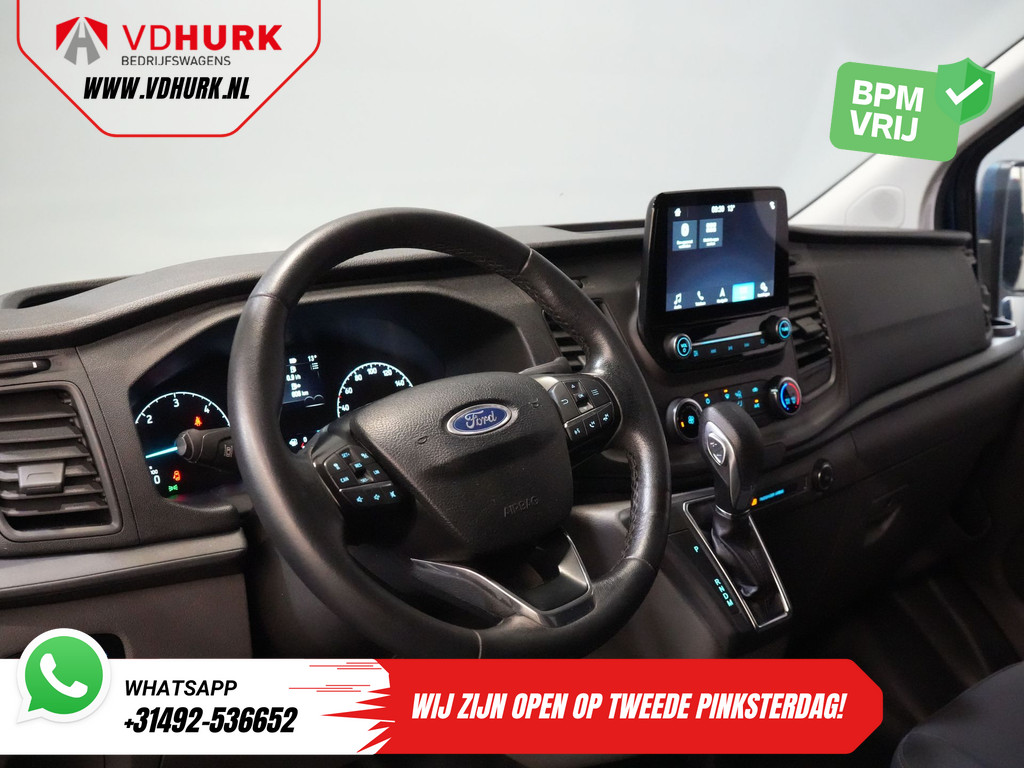 Ford Transit Custom Bestelbus 2.0 TDCI 130 pk Aut. L2 Trend BPM VRIJ! Adapt. Cruise/ Carplay/ Camera/ Navi/ PDC/ Trekhaak 13