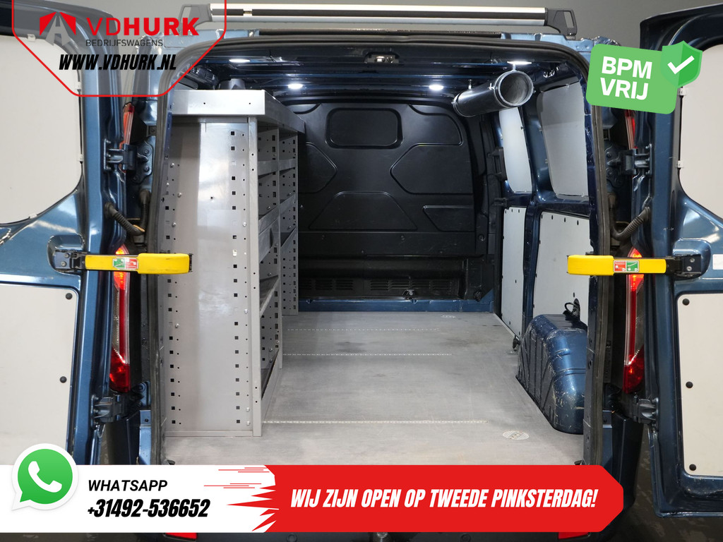 Ford Transit Custom Bestelbus 2.0 TDCI 130 pk Aut. L2 Trend BPM VRIJ! Adapt. Cruise/ Carplay/ Camera/ Navi/ PDC/ Trekhaak 14
