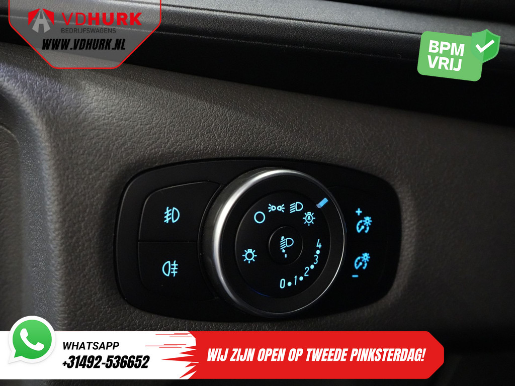 Ford Transit Custom Bestelbus 2.0 TDCI 130 pk Aut. L2 Trend BPM VRIJ! Adapt. Cruise/ Carplay/ Camera/ Navi/ PDC/ Trekhaak 18