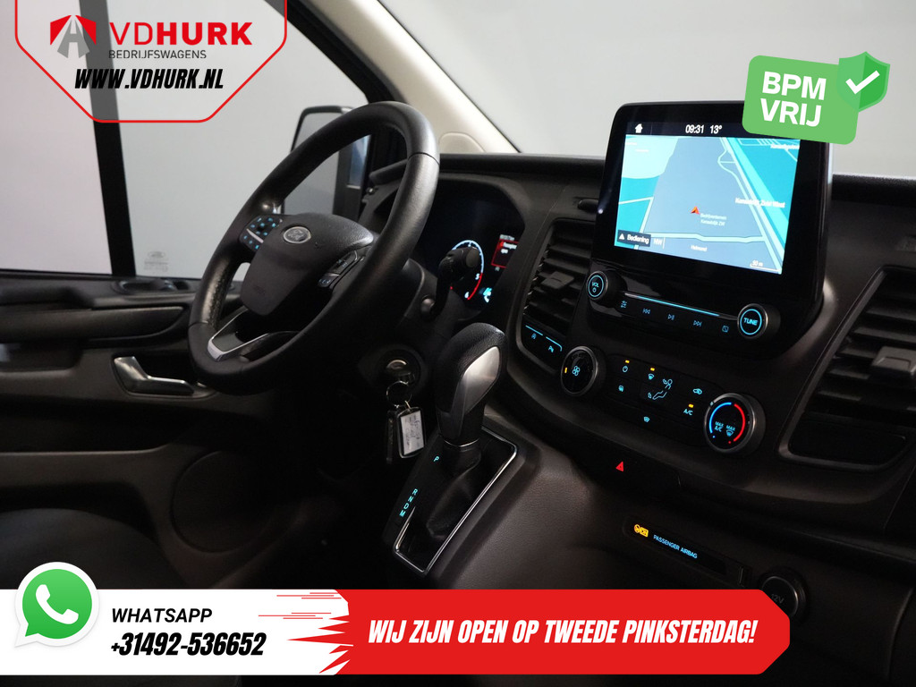 Ford Transit Custom Bestelbus 2.0 TDCI 130 pk Aut. L2 Trend BPM VRIJ! Adapt. Cruise/ Carplay/ Camera/ Navi/ PDC/ Trekhaak 2