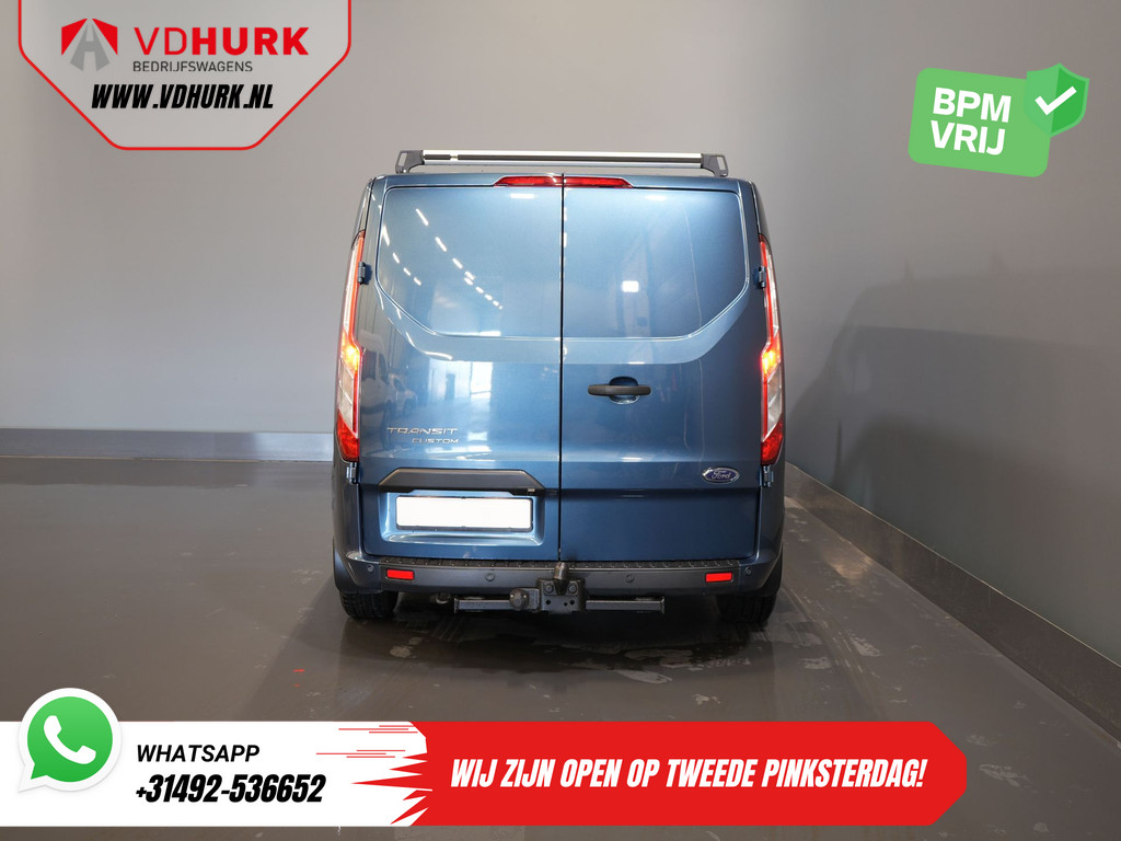 Ford Transit Custom Bestelbus 2.0 TDCI 130 pk Aut. L2 Trend BPM VRIJ! Adapt. Cruise/ Carplay/ Camera/ Navi/ PDC/ Trekhaak 5