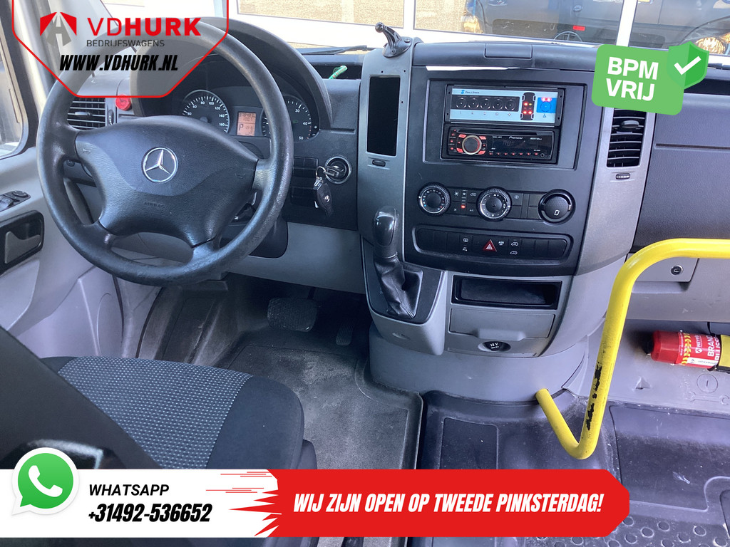 Mercedes-Benz Sprinter Personenvervoer 313 2.2 CDI Aut. L2H2 €10.648,- Incl. BTW BPM VRIJ! EXPORT ONLY Rolstoelvervoer/ Combi/ 9 Persoons/ Kombi/ 9P/ Airco/ Rolstoelli 2