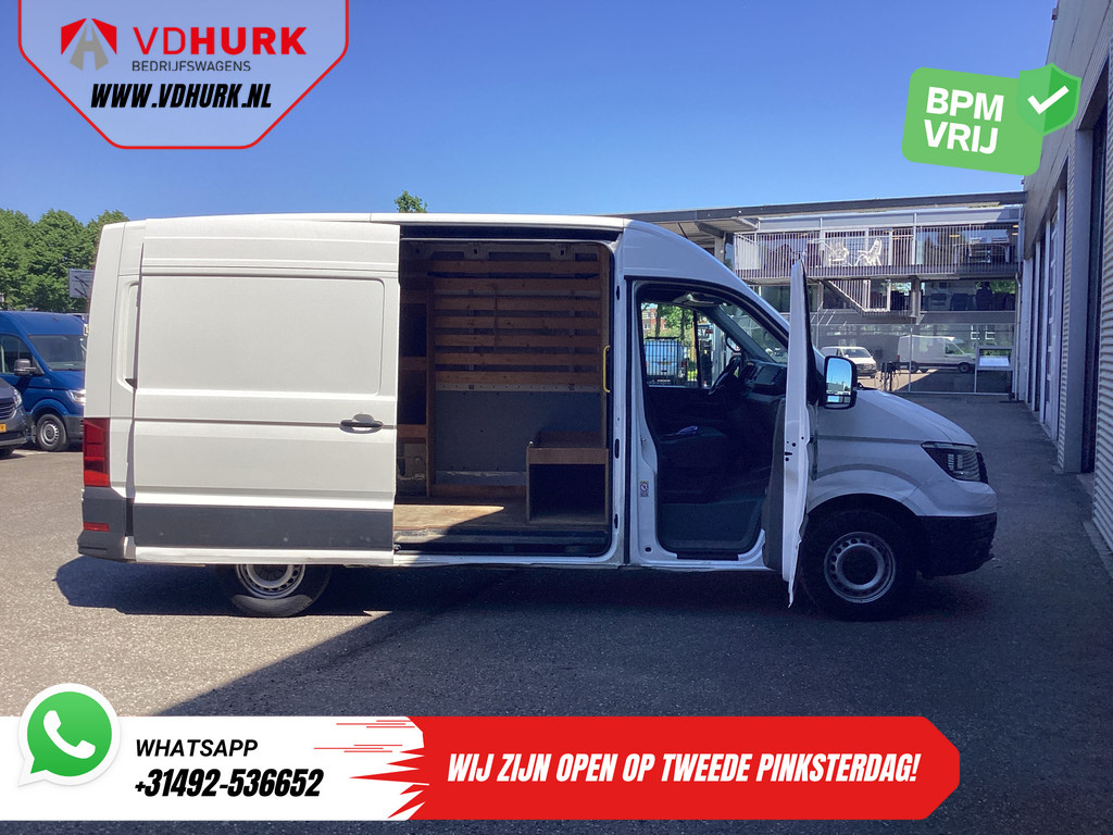 Volkswagen Crafter Bestelbus 35 2.0 TDI 140 pk L3H3 EXPORT ONLY Carplay/ Alarm/ Airco/ DAB+/ Cruise/ Navi/ Trekhaak/ PDC 5
