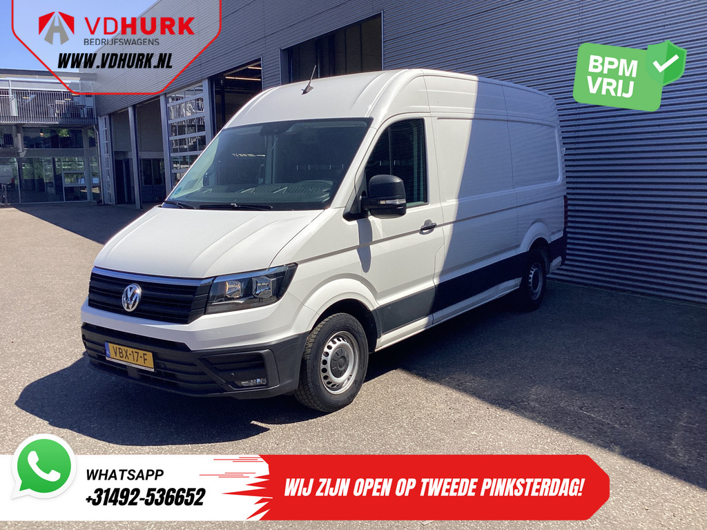 Volkswagen Crafter Bestelbus 35 2.0 TDI 140 pk L3H3 EXPORT ONLY Carplay/ Alarm/ Airco/ DAB+/ Cruise/ Navi/ Trekhaak/ PDC 7